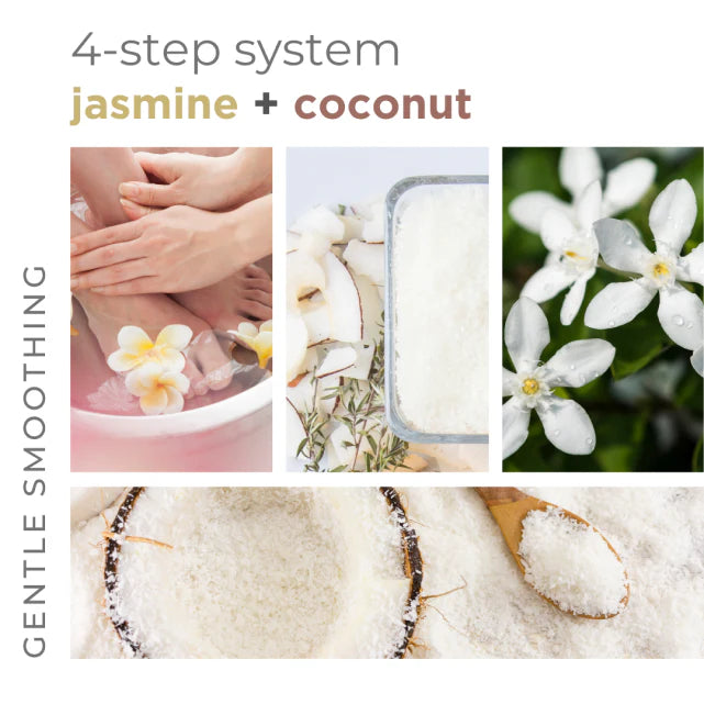 Smoothing Jasmine + Coconut Sugar Scrub